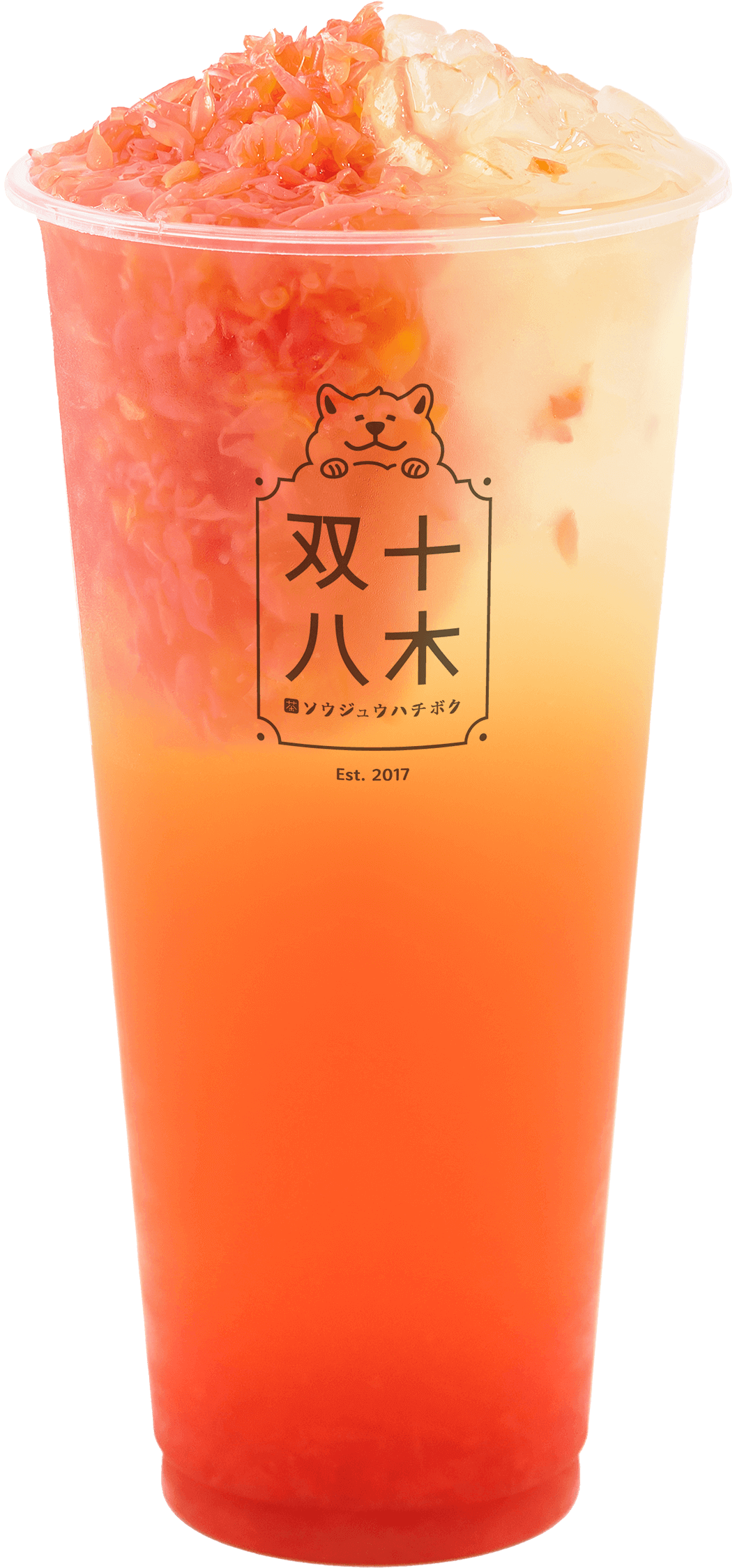 葡萄柚果粒茶